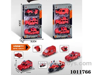 Inertial car set 2  boxes mixed  in Window box