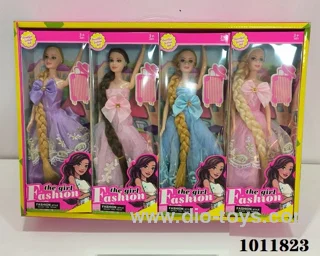 8pcs 11inch doll with 4 sets mixed loading in display box