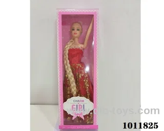 11inch doll with many types of clothes mixed in window box