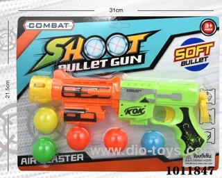 Table tennis gun in Blister card