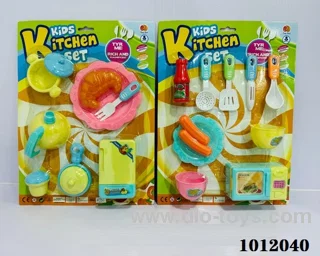 kitchen set in Blister card