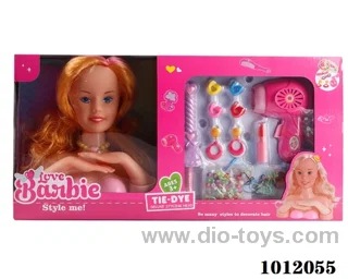 half doll set in  window box