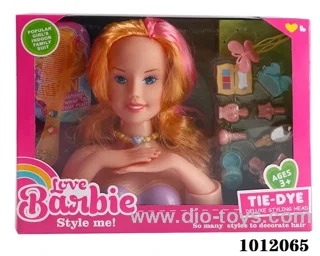 half doll set in  window box