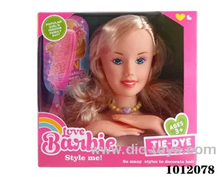 half doll set in  window box