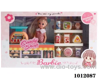 Real body 5 inch doll set  in  window box