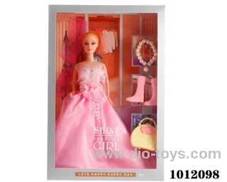 Real body 5 inch doll set  in  window box