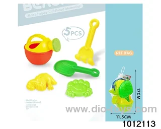 Beach toys（2 colors mix ）in net bag