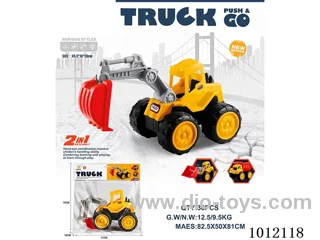 Excavator engineering vehicle (skidding)