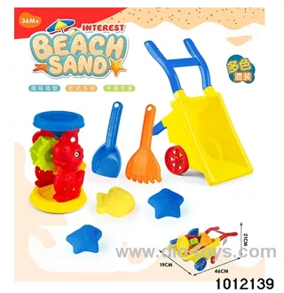 6pcs beach toys car in net bag