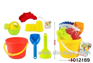 Beach toys(multi color mixed)in net bag