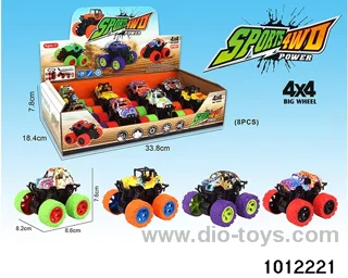 friction car in 8pcs display box