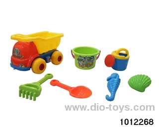 beach toys in Net bag