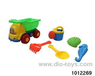 beach toys in Net bag