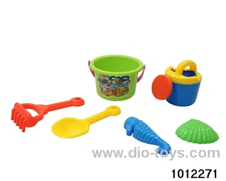 beach toys in Net bag