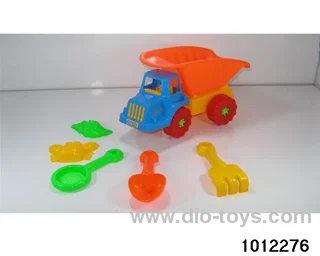 beach toys in Net bag