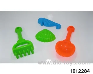 beach toys in Net bag