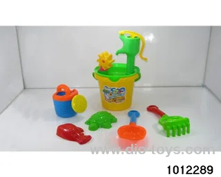 beach toys in Net bag