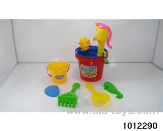 beach toys in Net bag