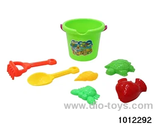 beach toys in Net bag