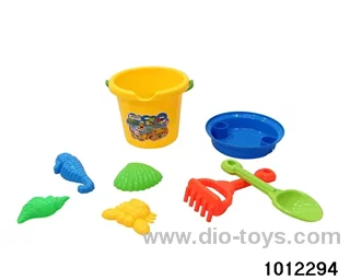 beach toys in Net bag
