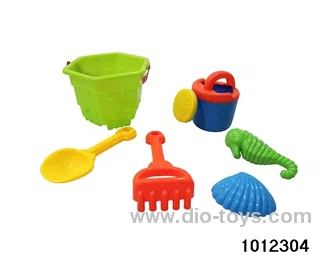 beach toys（6pcs）in Net bag