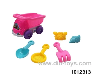 beach toys（6pcs）in Net bag