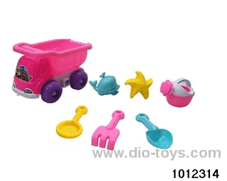 beach toys（7pcs）in Net bag