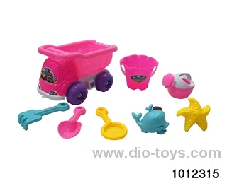 beach toys（8pcs）in Net bag