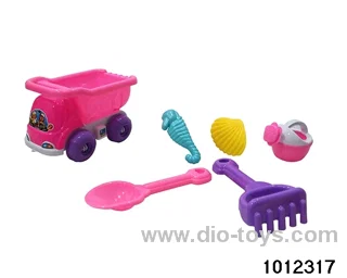 beach toys（6pcs）in Net bag