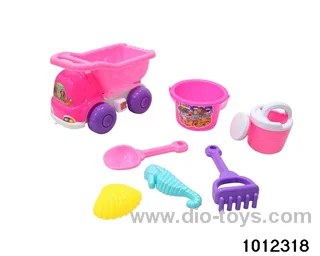 beach toys（7pcs）in Net bag