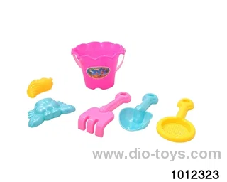 beach toys（6pcs）in Net bag