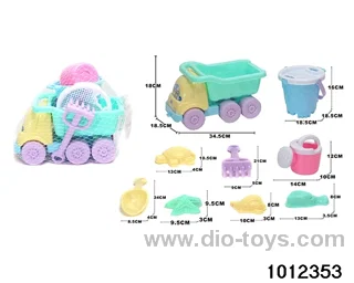 beach toys（10pcs）in Net bag