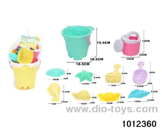 beach toys（11pcs）in Net bag