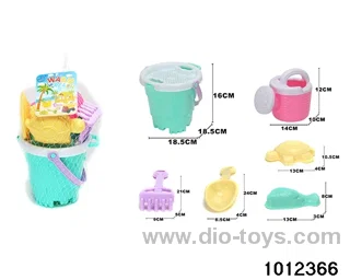 beach toys（7pcs）in Net bag