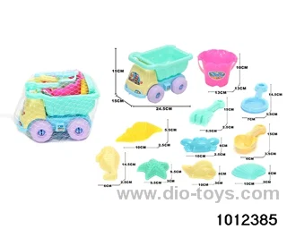 beach toys（11pcs）in Net bag