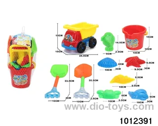 beach toys（10pcs）in Net bag