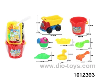 beach toys（8pcs）in Net bag