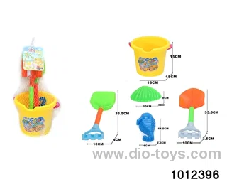 beach toys（5pcs）in Net bag