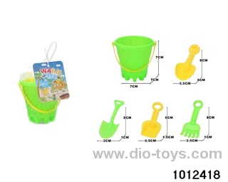 beach toys（5pcs）in Net bag