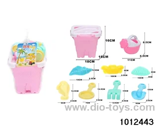 beach toys（10pcs）in Net bag