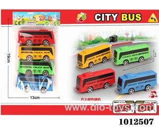 4pcs Pull back friction tank 4 color mixed loading in Opp bag