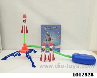 rocket with light in Color box