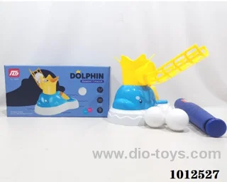 Dolphin baseball launcher in  color box