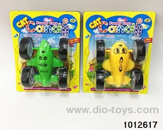 Double sided inertia dump truck in Blister card