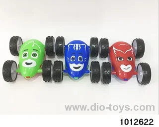 Double sided inertia dump truck in opp bag