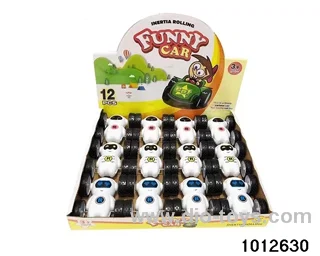 Double sided inertia dump truck in display box
