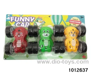 Double sided inertia dump truck in Blister card