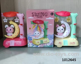 electric swing rabbit in color box