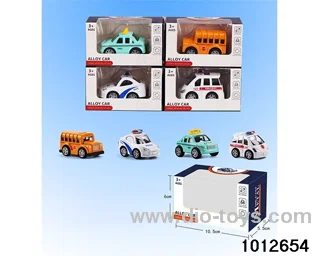 Alloy return car (4 mixed) in window box