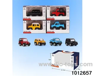Alloy return car (4 mixed) in window box